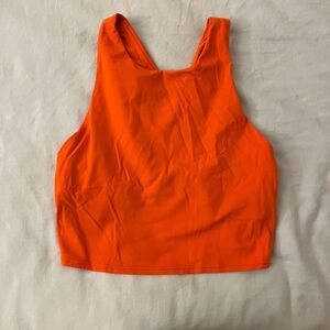 Athleta Bright Orange sports bra